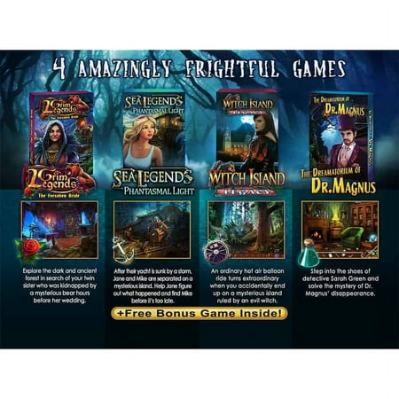 Paranormal Mysteries 5: Amazing Hidden Object Games (4 Pack)