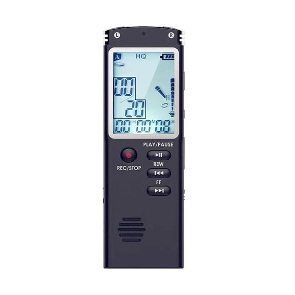 Research Digital Voice Recorder 8GB | Ghost Hunting EVP Equipment Audio Recording Device | Mini USB Spirit Box for Investigation | Black
