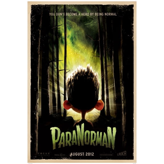 Paranorman Movie poster Metal Print 12inx16in Unframed, Age: Adults, Rectangle Z Posters