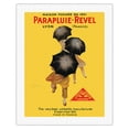 thumbnail image 1 of Parapluie-Revel - The Very Best Umbrella Manufacturer - Established 1851 - Vintage Advertising Poster by Leonetto Cappiello c.1922 - Fine Art Rolled Canvas Print 20in x 26in, 1 of 4