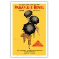 thumbnail image 1 of Parapluie-Revel - The Very Best Umbrella Manufacturer - Established 1851 - Vintage Advertising Poster by Leonetto Cappiello c.1922 - Master Art Print (Unframed) 12in x 18in, 1 of 4