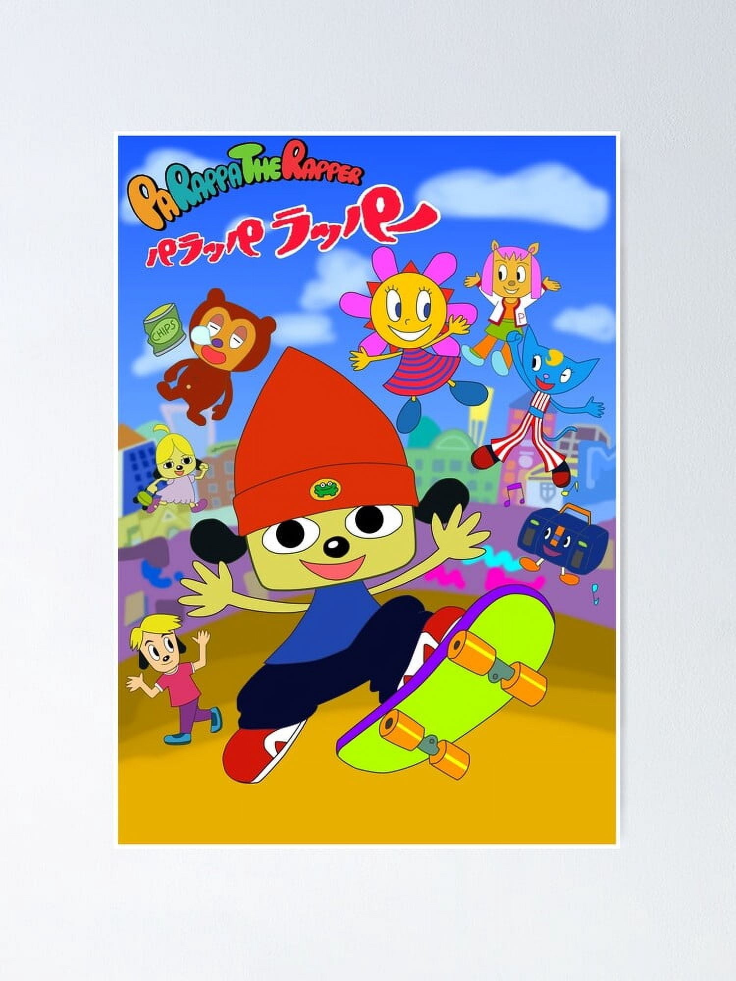Parappa The Rapper Anime Poster Modern Art Decor Unframe - Walmart.com