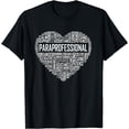 thumbnail image 1 of Paraprofessional Heart Appreciation Gift T-Shirt, 1 of 4