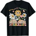 thumbnail image 1 of Paraprofessional Para Life Flower Teacher Back To School T-Shirt Tops Tee, 1 of 4