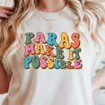 thumbnail image 1 of Paraprofessional Shirt, Sped Teacher Assistant Gift, Teacher Aide Shirt, Retro Shirt For Teacher Assistant, Paraeducator Outfit, Para Shirt Unisex S-5XL Hot Trending Shirt, Vintage Birthday Gift, 1 of 2