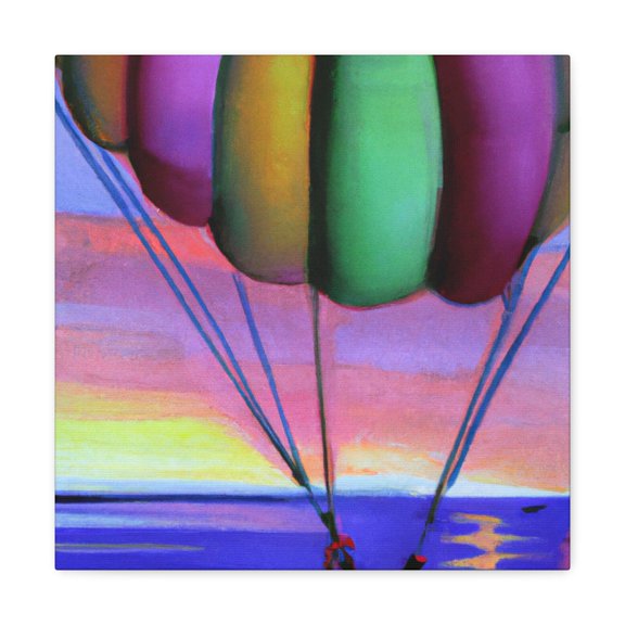 Parasailing Fauvist Dream - Canvas