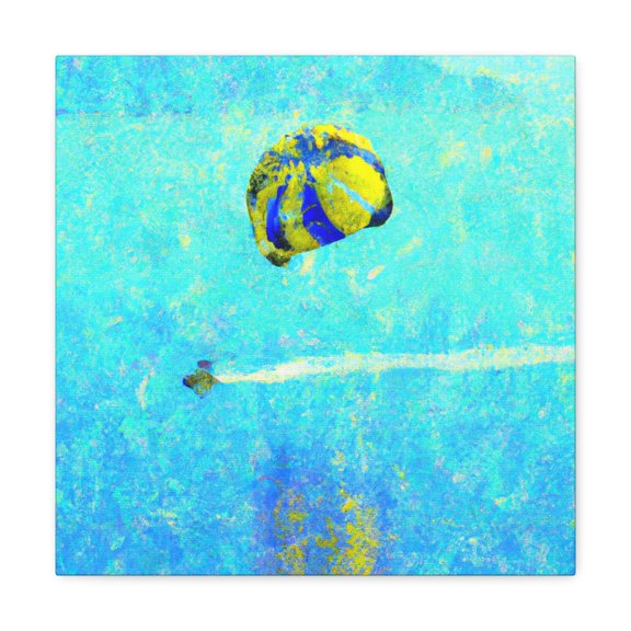 Parasailing Impressionism - Canvas