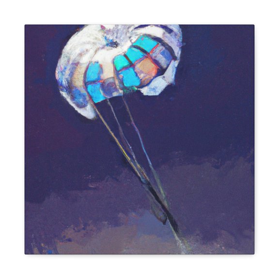"Parasailing Over the Sea" - Canvas
