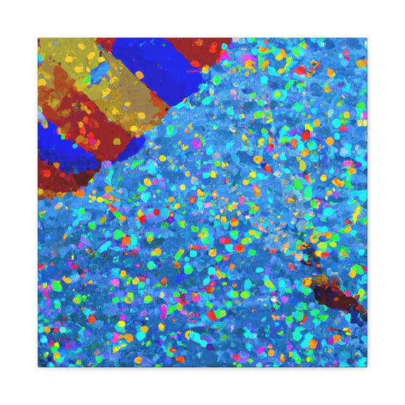 "Parasailing Paradise Paint" - Canvas