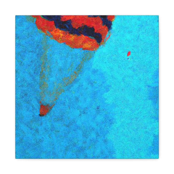 Parasailing in Flight - Canvas