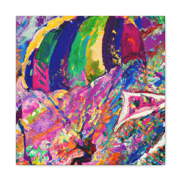 Parasailing in Orbit - Canvas