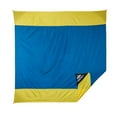 thumbnail interactive-video image 1 of Grand Trunk Parasheet Beach Blanket – 7' x 7' Lightweight Parachute Nylon Ground Cover with Sand Anchor Pockets, Quick-Dry & Packable for Beach, Camping & Outdoor Use, 1 of 12