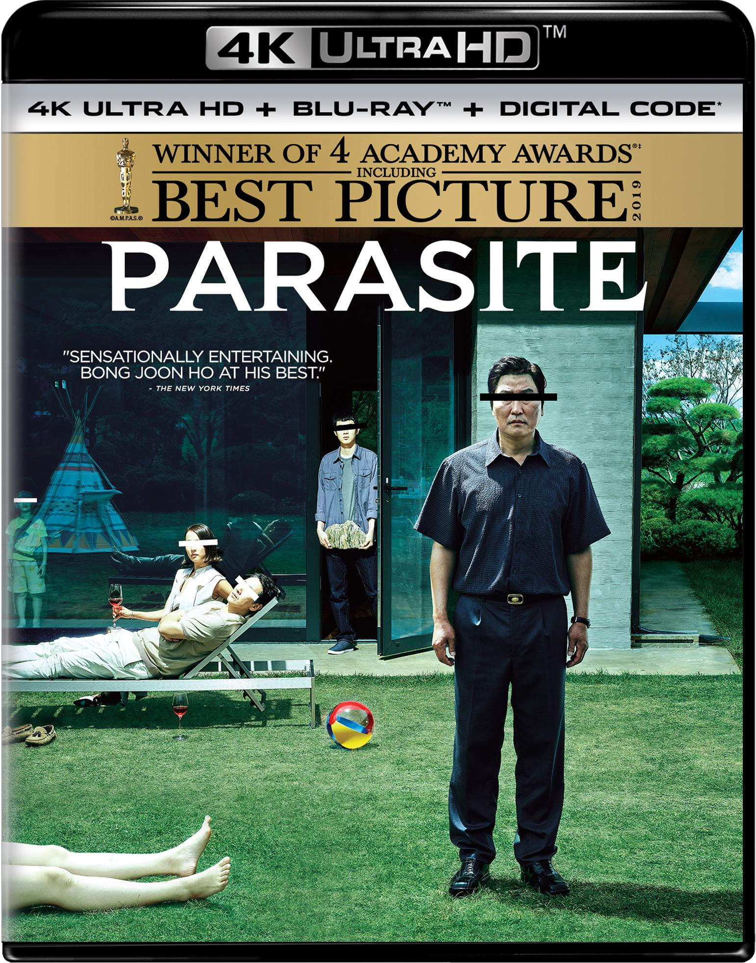 STUDIO DISTRIBUTION SERVI Parasite (4K Ultra HD + Blu-ray) [UHD]