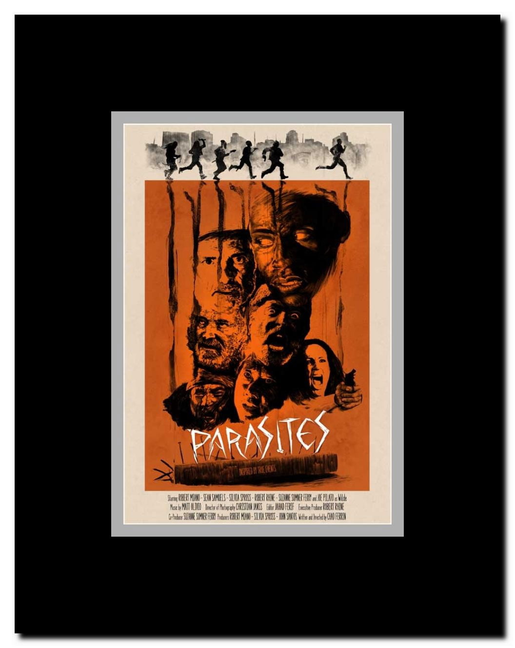 Parasites Framed Movie Poster