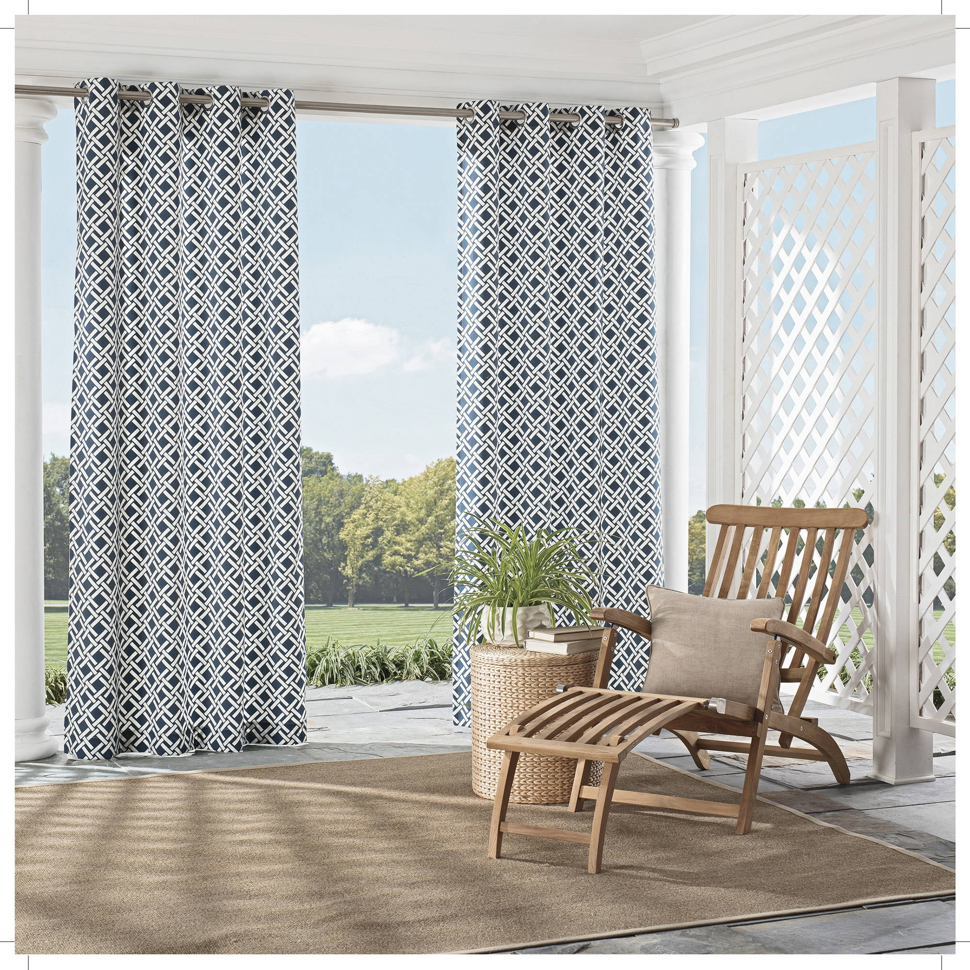 Parasol St. Kitts Indoor/Outdoor Curtains
