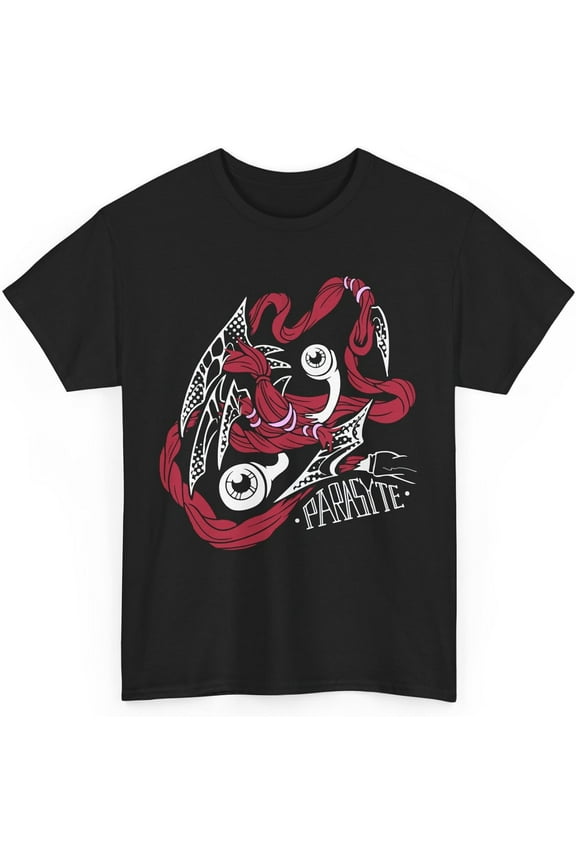 Parasyte Anime T Shirt Merch Casual Short Sleeved T Shirt Unisex Tee