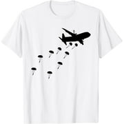 Paratrooper Army Airborne Parachute Jump Paratroops T-Shirt
