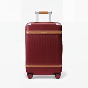 Paravel Aviator Carry-On Plus Spinner Suitcase Travel Luggage Boxcar Red