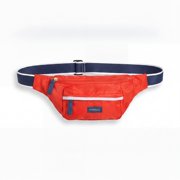 Paravel Fold-Up Belt Bag, Packable Hands-Free Travel Waist Pack - Bebop Red