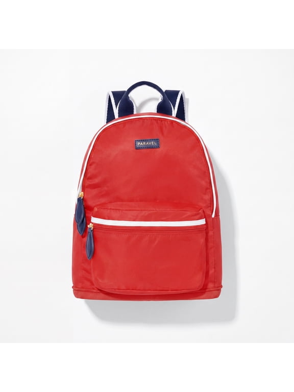 Mini Fold-Up Backpack Bebop Red Lightweight Packable Travel Carry-On Bag