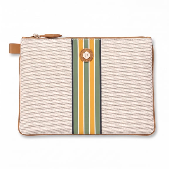 Paravel RPET Canvas Zip Top Travel Pouch Organizer Shandy Carry-On Case Bag
