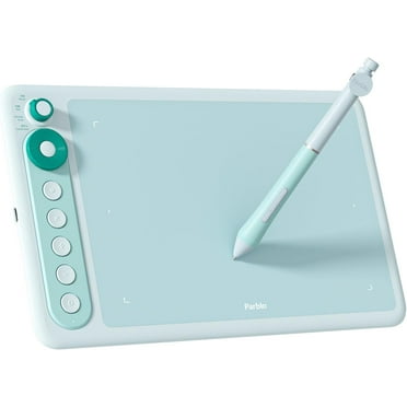 Parblo Intangbo X7 Drawing Tablet 7.2 x 4.5'' Digital Graphic Tablets with Mode Switch, 6 Customised Keys, Battery-Free Stylus S01 Art Tablet for Art Digital Design, Work with Window/Mac, Android