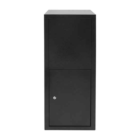 Parcel Drop Box, Package Delivery Box, Large Mail Box with Key Lock for Porches, Schools, Offices, and More (14.96*11.42*35.4in)