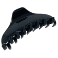 thumbnail image 1 of Parcelona French Boss Thin 3 1/2" Medium Celluloid Jaw Hair Claw for Women (Black), 1 of 36