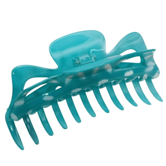 Parcelona French Classic Jumbo Large 5 1/2" Celluloid Hair Claw Clip for Women