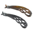 thumbnail image 1 of Parcelona French Curved Large 4" Celluloid Banana Hair Clip for Women, 1 of 20