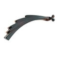 thumbnail image 1 of Parcelona French Curvy Rectangle Brown Large Banana Hair Clip, 1 of 7