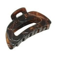 thumbnail image 1 of Parcelona French Elite Medium Covered Spring Tortoise Shell Jaw Hair Claw Clamp, 1 of 8