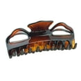 thumbnail image 1 of Parcelona French Extra Large Celluloid Shell Hair Claw Clip Made To Last, 1 of 8