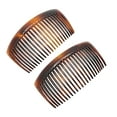 thumbnail image 1 of Parcelona French Large Tortoise Shell 23 Teeth Hair Side Combs 4 Inch, 1 of 8