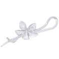 thumbnail image 1 of Parcelona French Large Twist N Clip Metal Free Flower Hair Clip Accessories (CrystalClear), 1 of 10