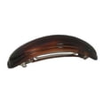 thumbnail image 1 of Parcelona French Medium Arch Tortoise Shell Cellulose Hair Clip Barrette, 1 of 5