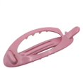thumbnail image 1 of Parcelona French Plain Oval Small Celluloid Metal Free Hair Barrette for Women, 1 of 74