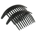 thumbnail image 1 of Parcelona French Tapered Edge 11 Teeth Side Hair Combs for Women & Girls (2Pcs), 1 of 43