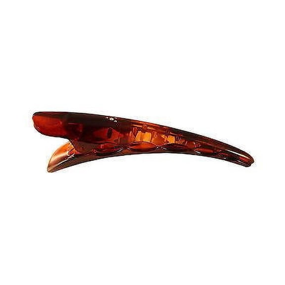 Parcelona French Toucan Medium Celluloid Crystal Large Beak Hair Clip