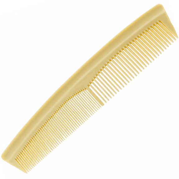Parcelona Peigne Cellulose Acetate Dual Tooth Hair Styling Dressing Comb