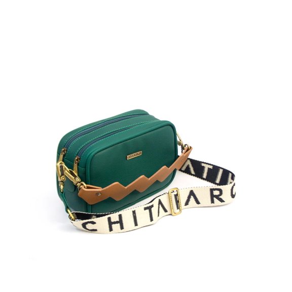 Parchita Dalia Crossbody Bag | Green