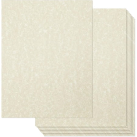 Best Greetings Parchment - 8.5 x 11 In, Ivory, 90 GSM, 96 Sheets Resume & Certificate Printer Stock for Awards Diplomas