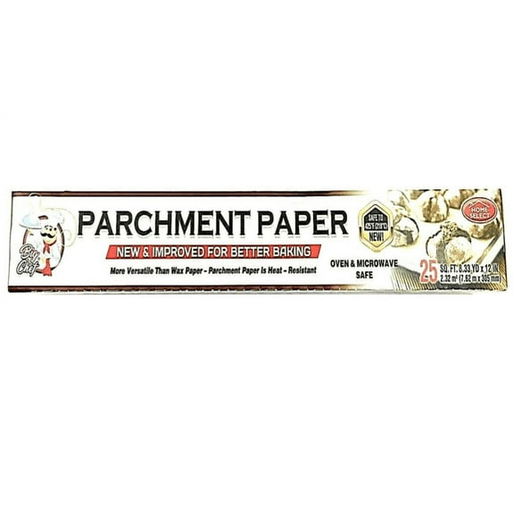 Parchment Paper New Improve For Better Baking 25 SQ.FT Oven Microwave Safe