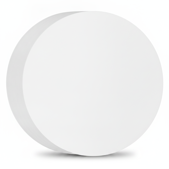 Parchment Paper Rounds Set of 220, Non Stick 10 Inch Round Parchment for Baking, Tortilla Press Liners, Quesadilla Maker, Pizza Pan, Cake Pan, Springform Pan, White