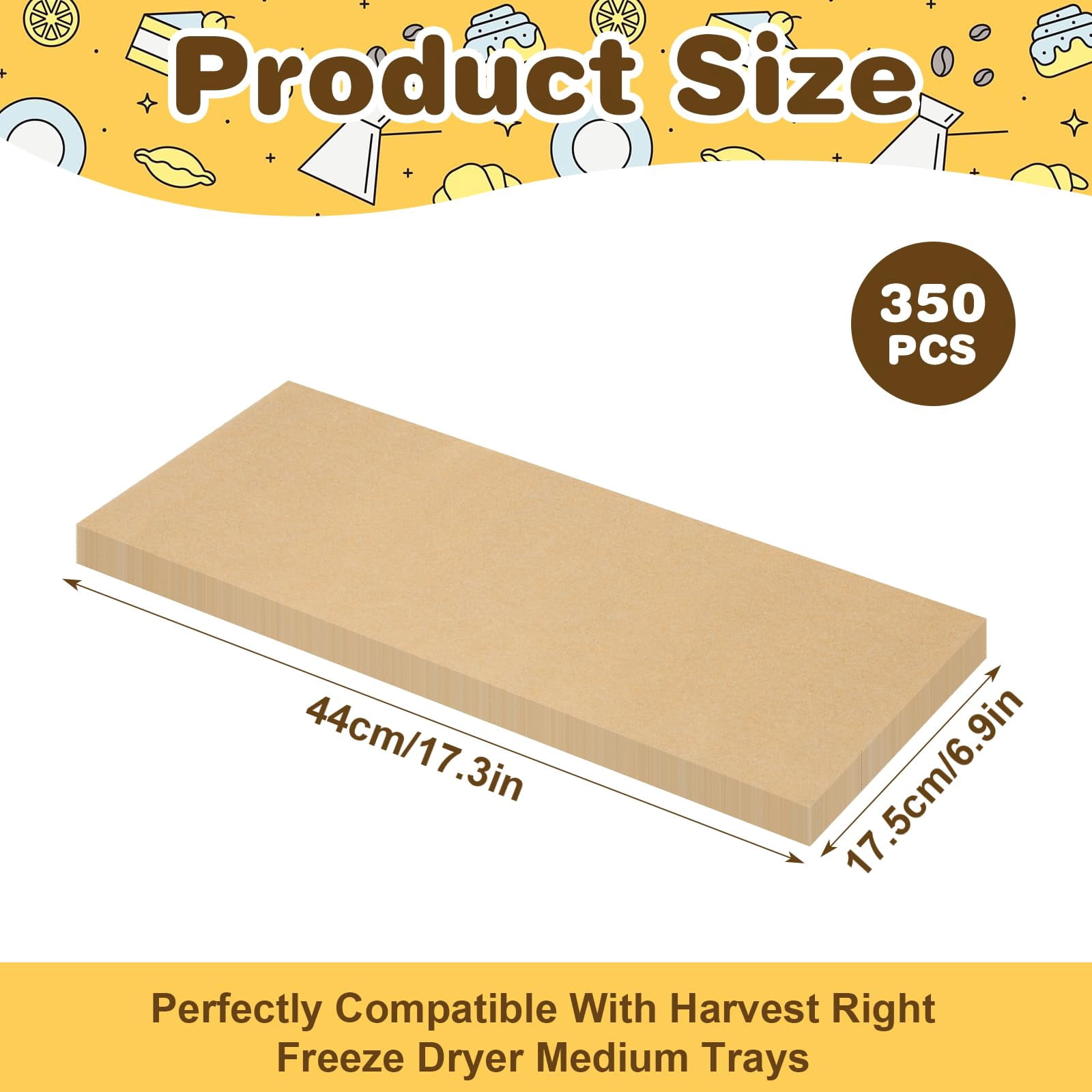 Parchment Paper Sheets 350 Count 17.3