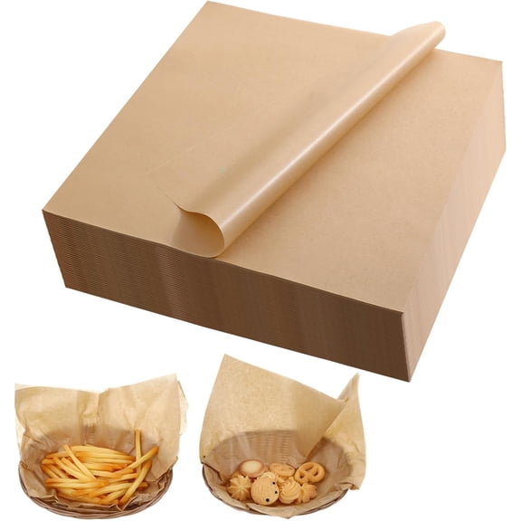 Parchment Paper Sheets, Wax Paper Sheets for Food Deli Paper Sheets Basket Liners for Serving Baking Sandwich Wrapping BBQ Picnic Party Festival and Outdoors