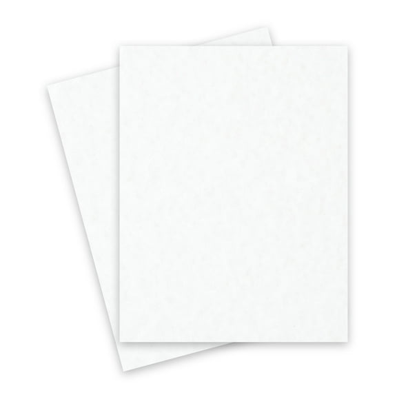 Parchment WHITE 8.5X11 (Letter) Paper 32T Lightweight Multi-use - 50 PK -- Classic 8-1/2-x-11 Letter size Everyday Paper - Professionals, Designers, Crafters and DIY Projects