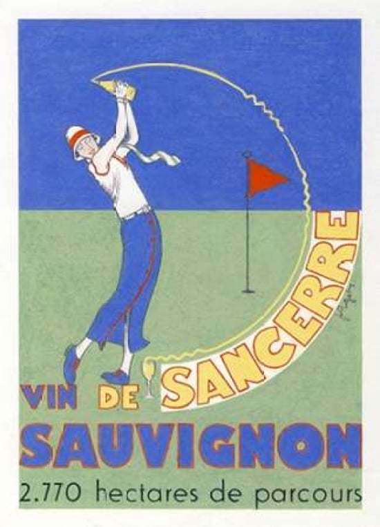 Parcours sauvignons Canvas Art - Jean Pierre Got (20 x 28)
