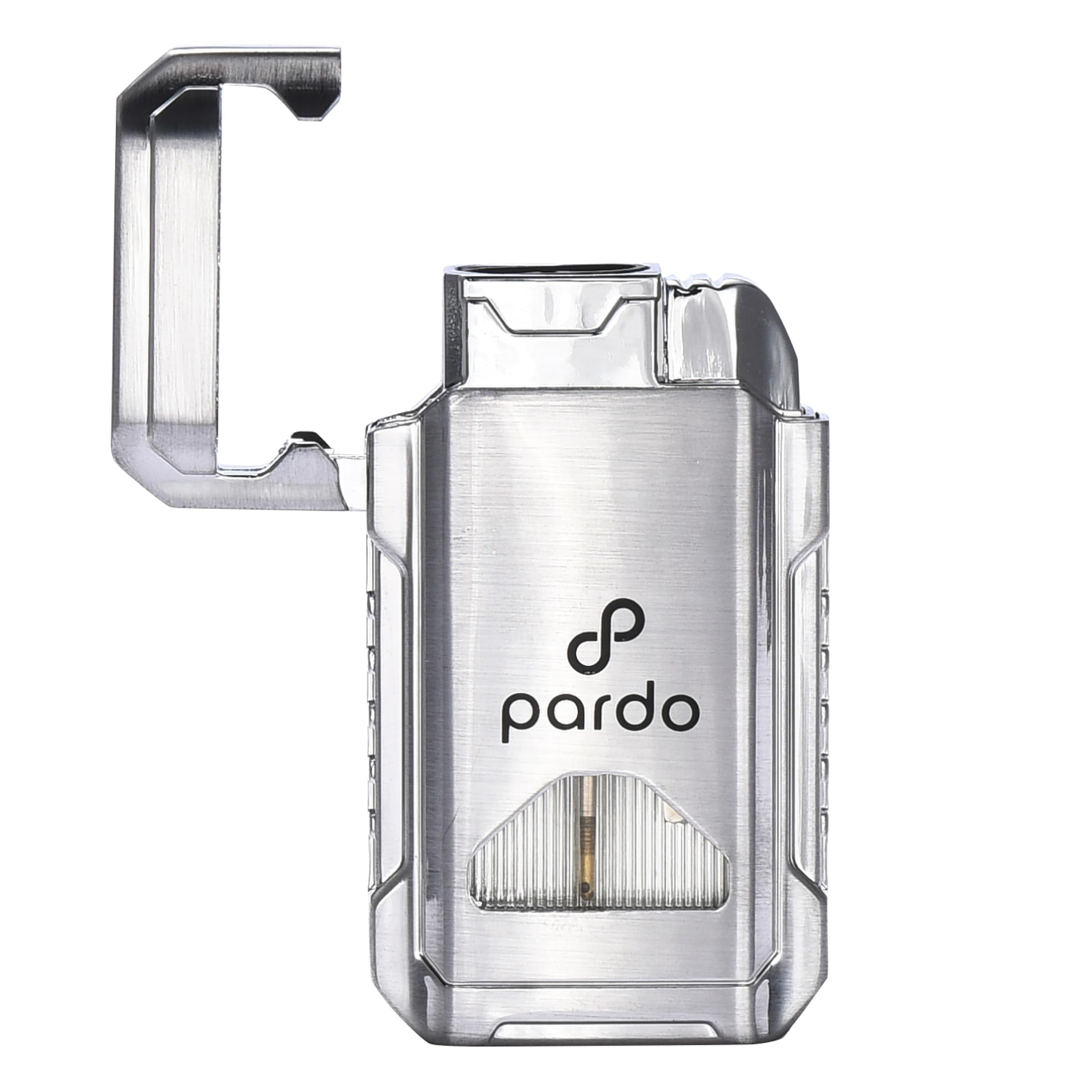 Pardo Cigar 2 Flame Butane Gas Lighter Mini Cigarette Lighter