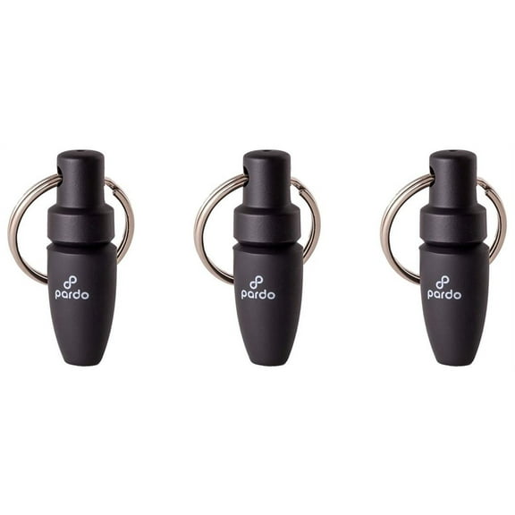 Pardo Cigar Punch Cutter, Ultra Sharp Punch Cigar Cutter, Keychain - 3 Pack